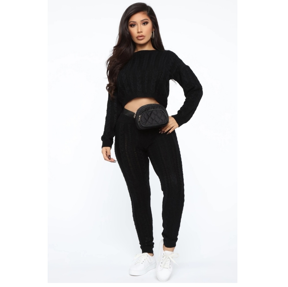 In Your Comfort Zone Sweater Set
